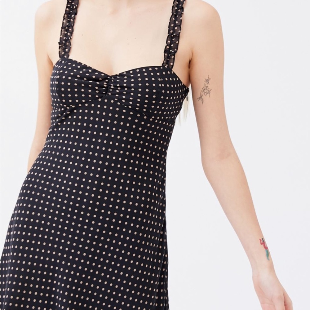 UO ruffle Mini Dress Slip